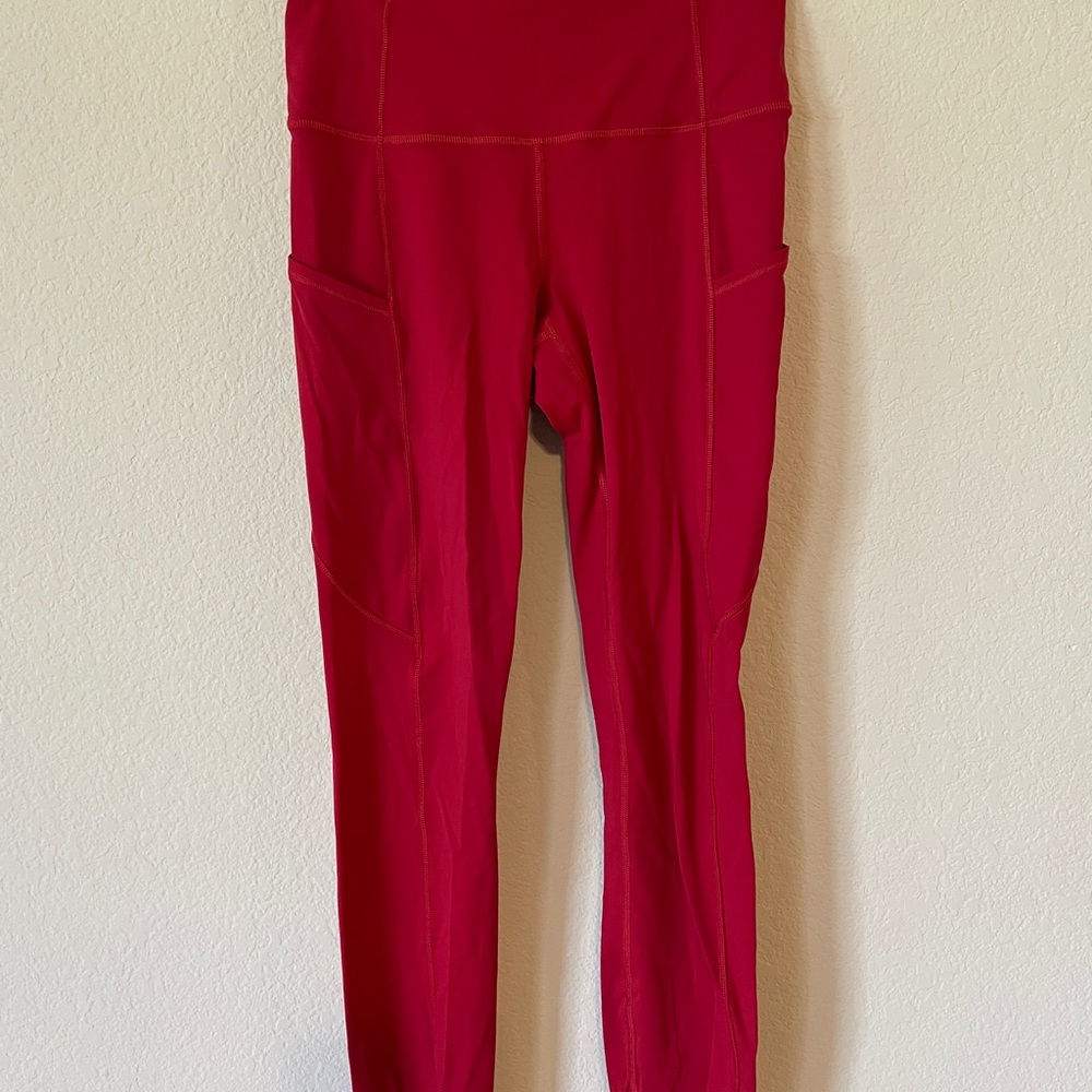 Lululemon Athletica Red Leggings for Effortless Style